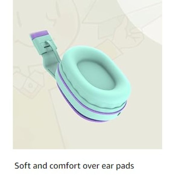 Kids Headphones - Wired - Stereo - Safe Volume Limiter - Foldable - Share Port - Picture 12 of 13